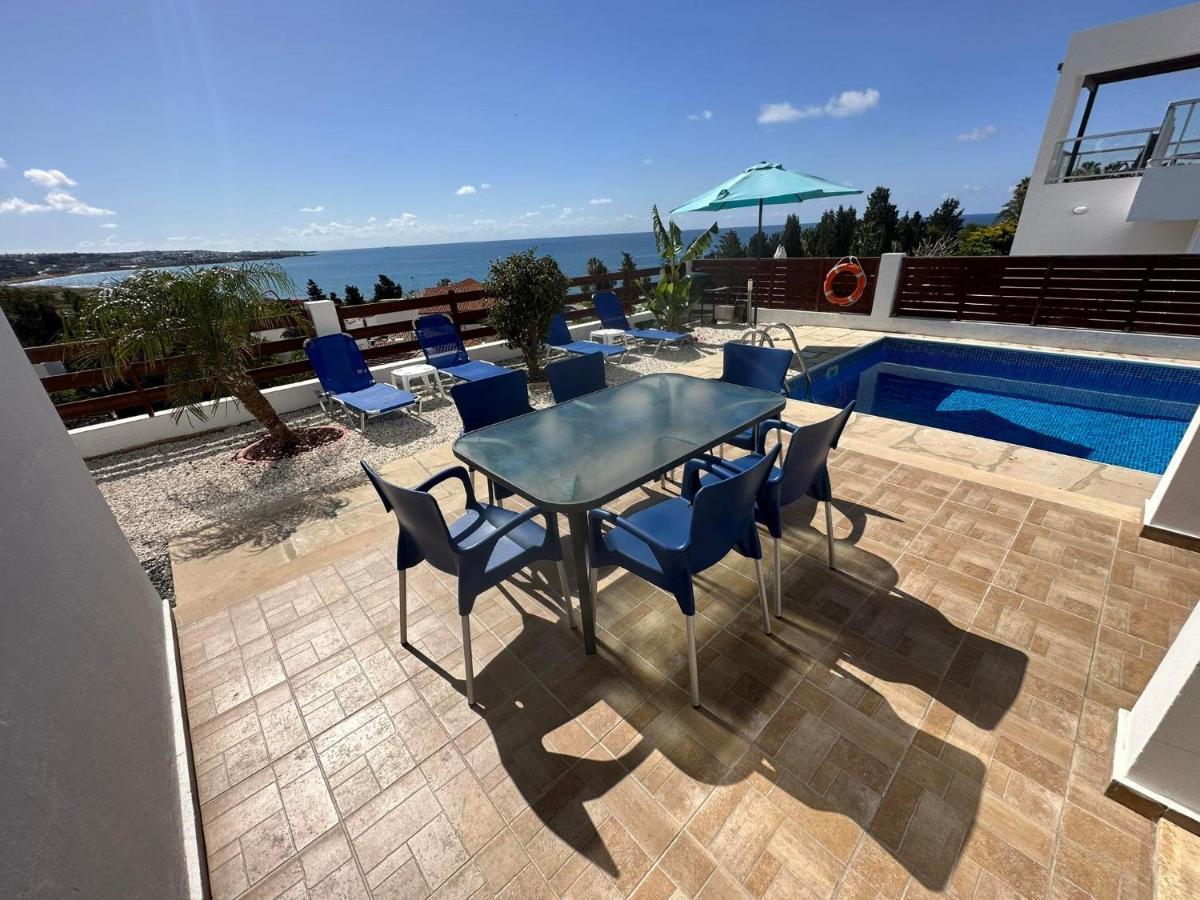 Villa Aqua Sunrise 1Km From Beach With Sea Views Coral Bay Buitenkant foto