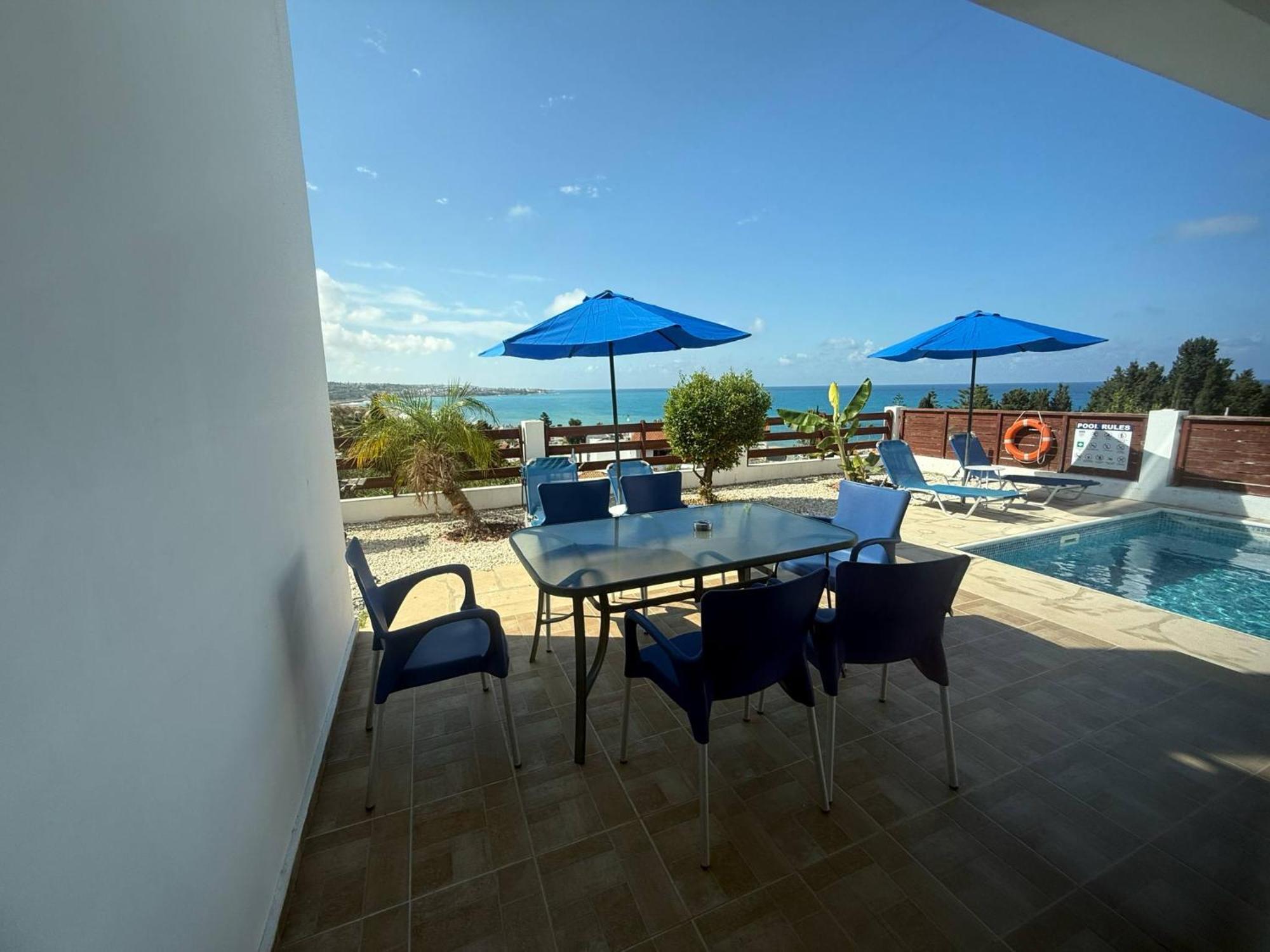 Villa Aqua Sunrise 1Km From Beach With Sea Views Coral Bay Buitenkant foto